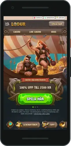 Lodur Sverige casino